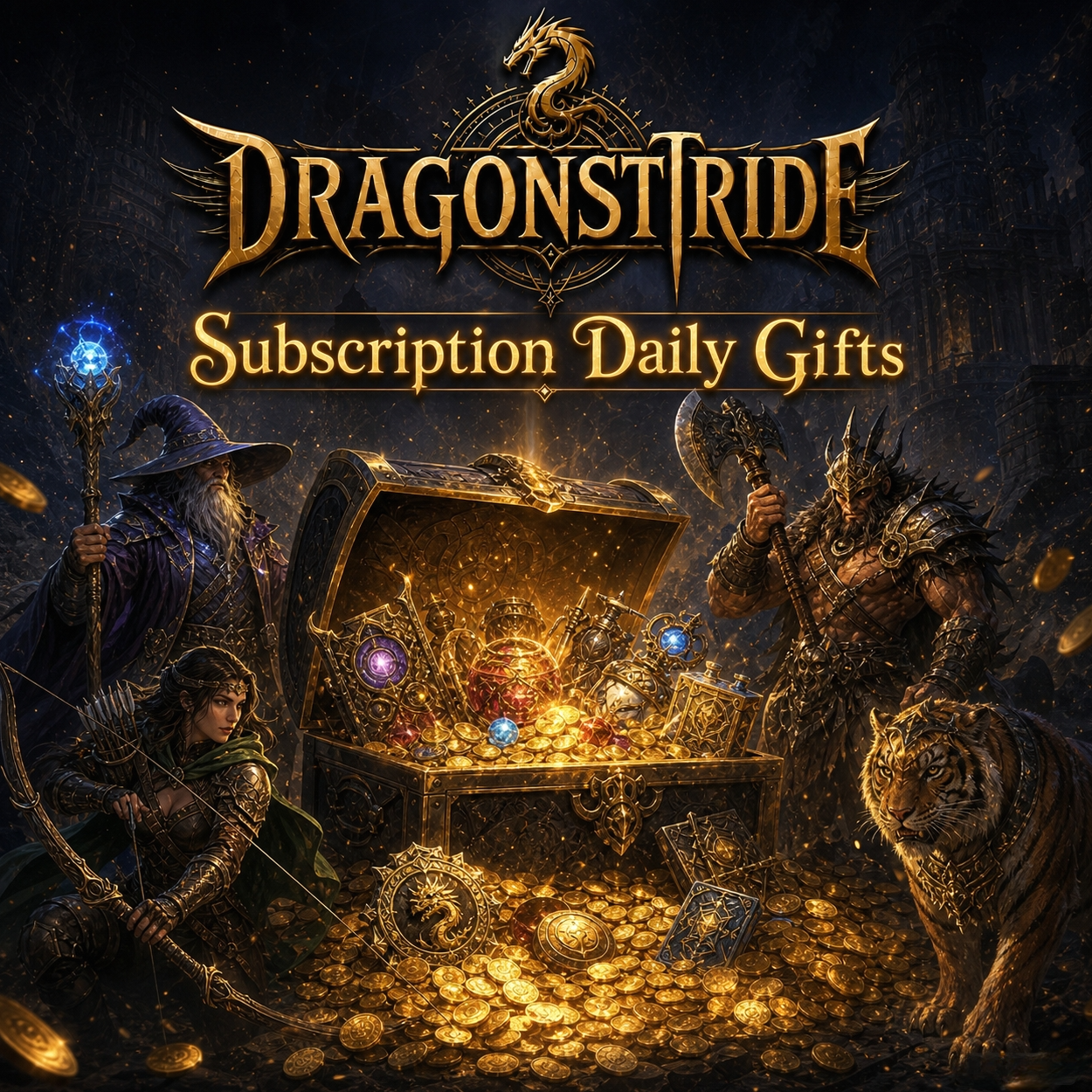 Dragonheir Silent Gods subscription and daily gifts